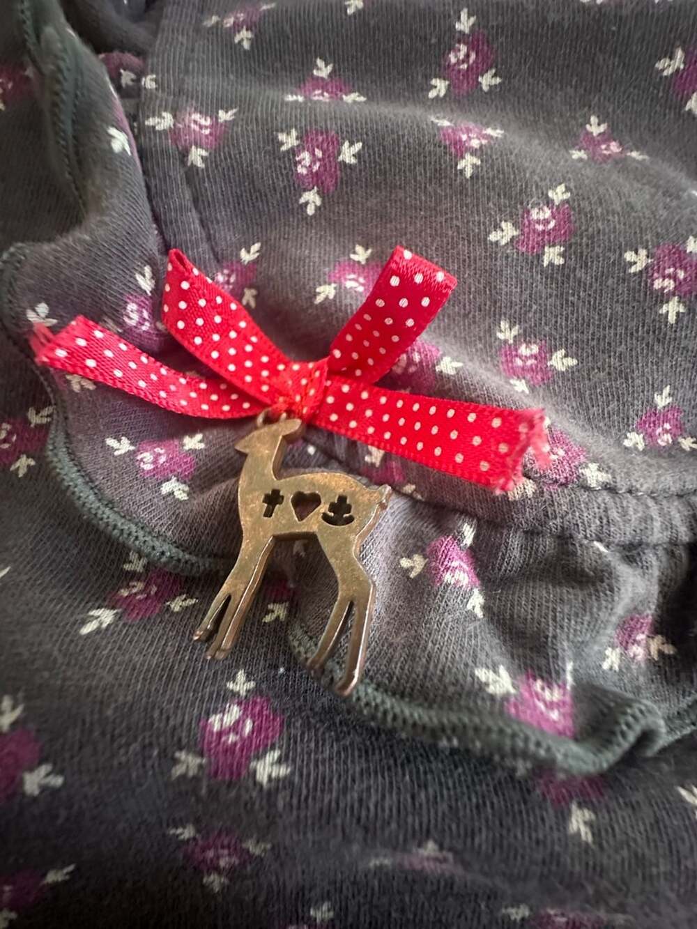 Blutsgeschwister Floral Print Full Zip Hoodie Jacket with Pockets - Picture 6 of 10